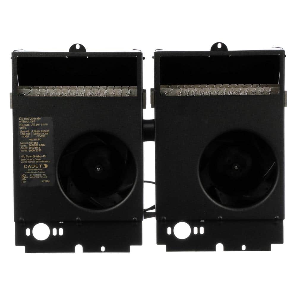 208-volt 3,000-watt Com-Pak Twin In-wall Fan-forced Replacement Electric Heater Assembly price history on PriceWatchPro