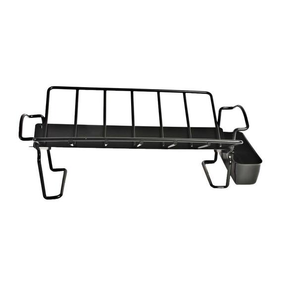 Charcoal Companion Non-Stick Roasting Rack with Juice Reservoir
