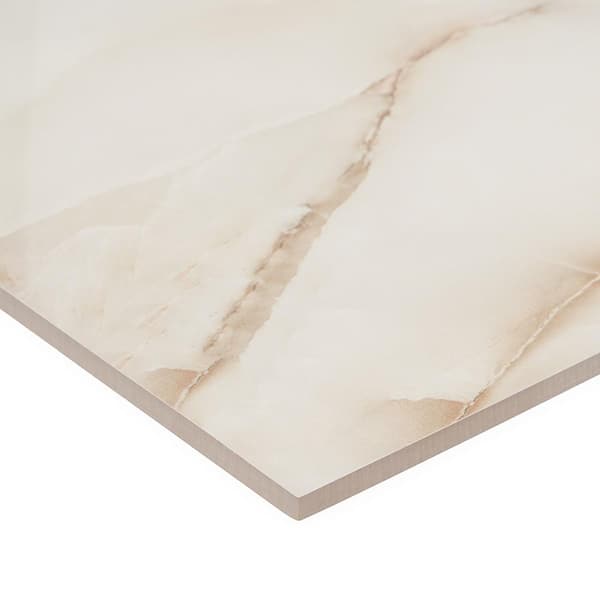 Ivy Hill Tile Selene Onyx Pearl 24 in. x 24 in. Polished Porcelain Floor  and Wall Tile (15.49 sq. ft. / Case) EXT3RD101602 - The Home Depot