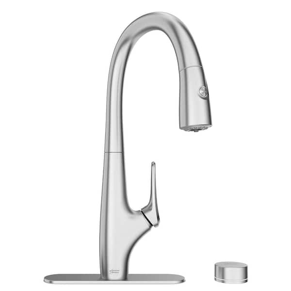 Saybrook Filtered Single-Handle Pull Down Sprayer Kitchen Faucet in Stainless Steel