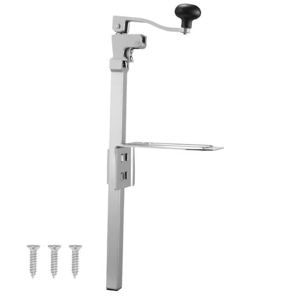 Commercial Can Opener, Heavy-Duty Manual Tabletop, Height-Adjustable, Stainless Blade, Fits Cans up to 11.8 in.