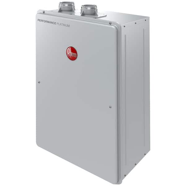 Rheem Performance Platinum 9.0 GPM Natural Gas High Efficiency Indoor  Tankless Water Heater ECOH180DVLN-2 - The Home Depot