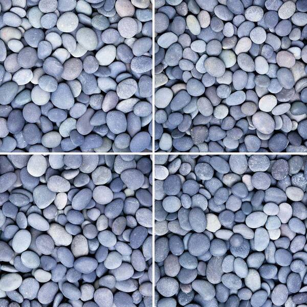 imagine tile River Rocks Series 12 in. x 12 in. Matte Finish Ceramic Floor and Wall Tile (8 sq. ft. / case)