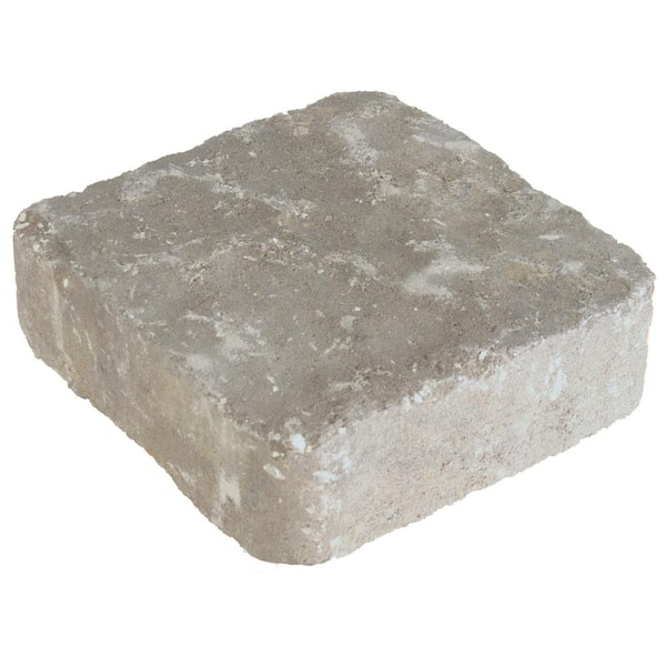 Valestone Hardscapes Marseilles 7 in. x 7 in. x 2.25 in. Silex Gray Concrete Paver