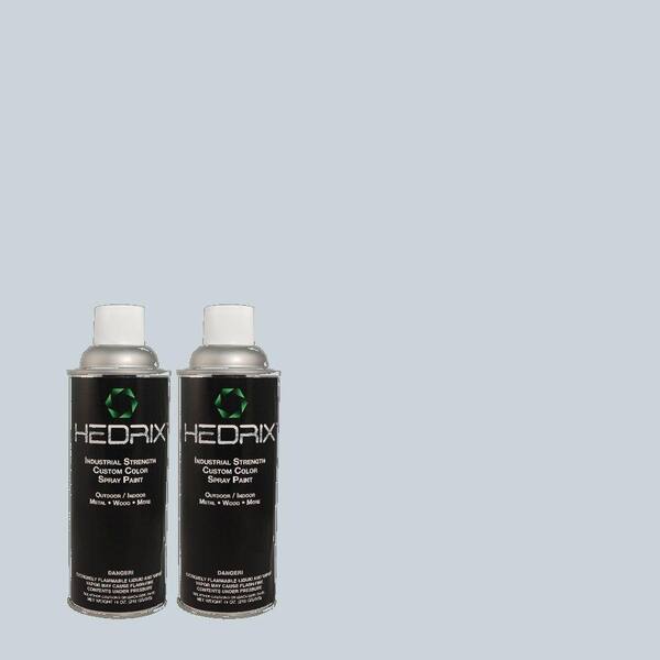 Hedrix 11 oz. Match of 550E-2 Eminence Semi-Gloss Custom Spray Paint (2-Pack)