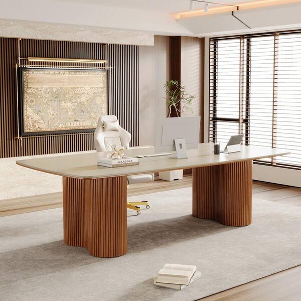 TRIBESIGNS WAY TO ORIGIN Halseey 79 in. Rectangular Natural