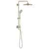 GROHE Retrofit System 260 3-Spray Patterns with 2.5 GPM 10.25 in. Wall ...