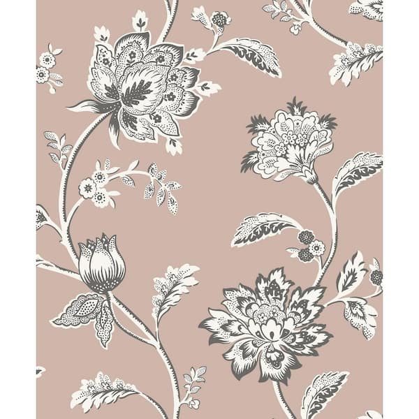 Fine Decor Juliette Pink Jacobean Non-Pasted Wallpaper Sample