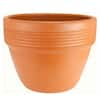 PR Imports 20 In. Round Terra Cotta Wide-Rimmed Clay Pot RC3 - The Home ...