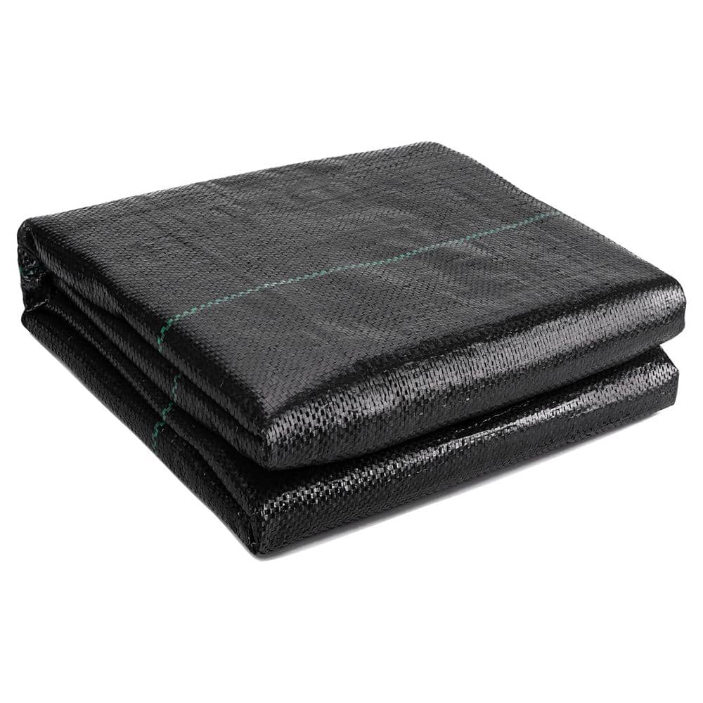 1-Piece 3 ft. x 50 ft. Heavy Duty Weed Barrier Fabric for Vegetable Gardens