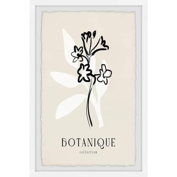 Unbranded "Botanique Collection" by Marmont Hill Framed Nature Art Print 36 in. x 24 in.