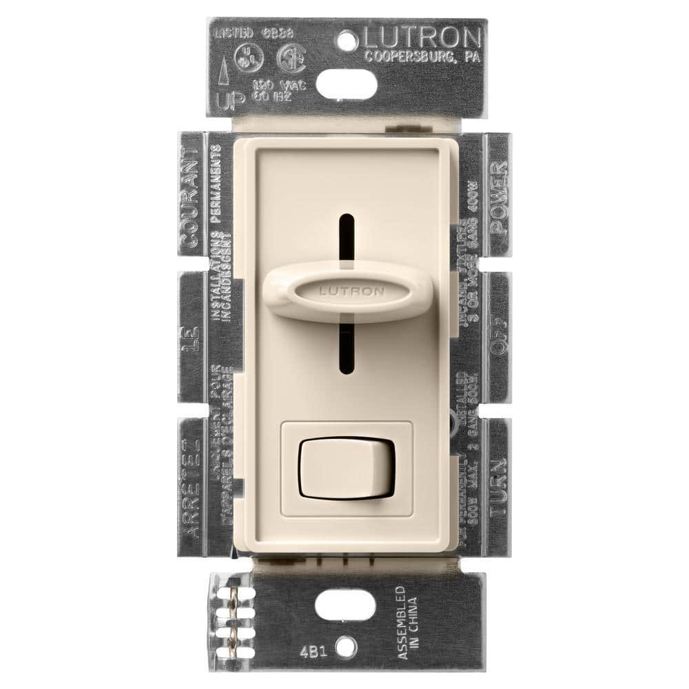 Lutron Skylark Dimmer Switch, With Preset, 600-Watt Incandescent/Single ...