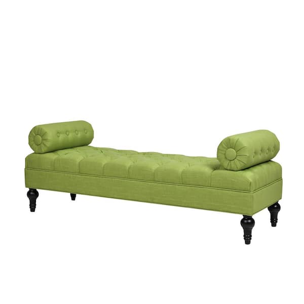 Jennifer Taylor Lewis Bright Chartreuse 60 in. Entryway Bolster Bedroom ...