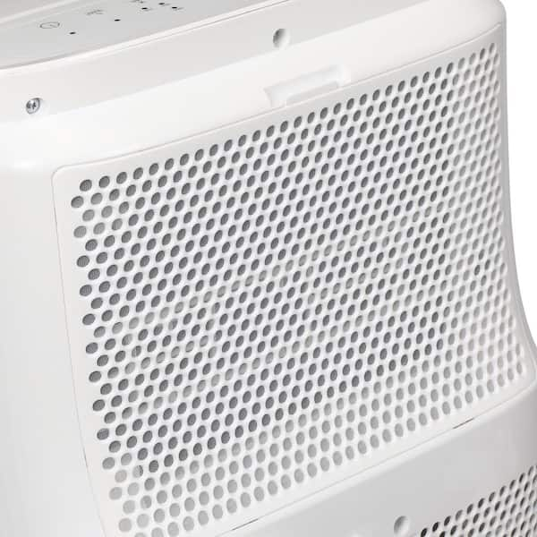 8,000 BTU Portable Air Conditioner Cools 350 Sq. Ft. with Dehumidifier and  Remote in White