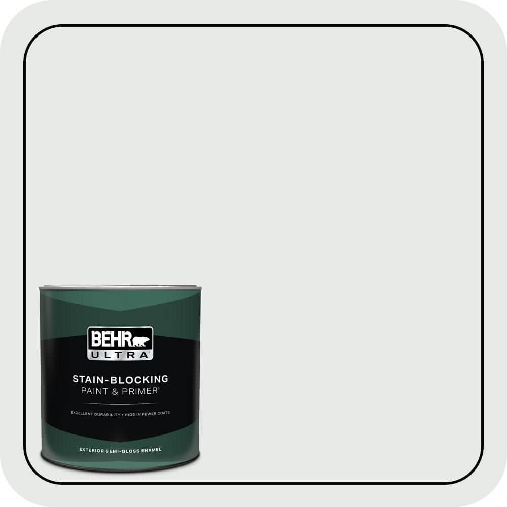 1 qt. #PWN-44 Bay Breeze Semi-Gloss Enamel Exterior Paint & Primer price history on PriceWatchPro