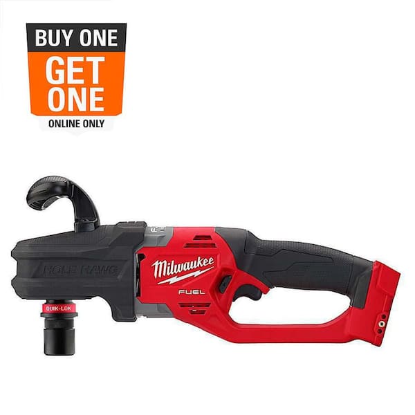 M18 FUEL 18V Lithium-Ion Brushless Cordless Hole Hawg 7/16 in. Right Angle Drill W/ Quick-Lok (Tool-Only)