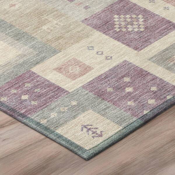 Chantille Machine Washable Indoor/Outdoor Abstract ACN3142 Blush 2 ft. x 3 ft. Accent Rug