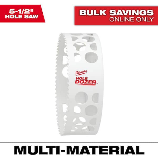 5-1/2 in. Hole Dozer Bi-Metal Hole Saw