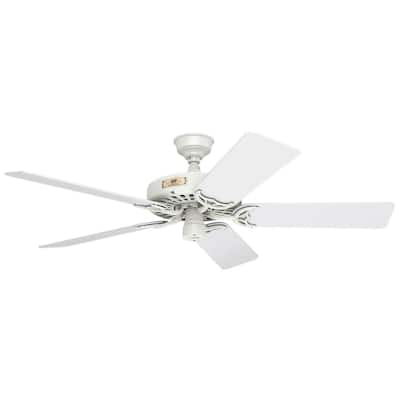 Original 52 in. Indoor/Outdoor White Ceiling Fan For Patios or Bedrooms