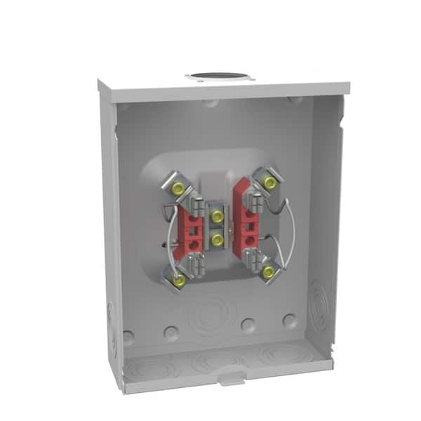 Milbank 200 Amp 4 Terminal Ringless Overhead/Underground Meter Socket
