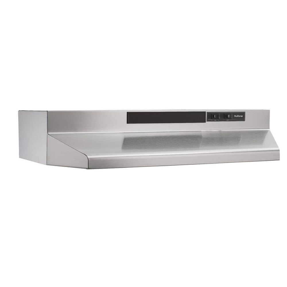 NuTone 30 in. Non-Vented Range Hood in Stainless Steel