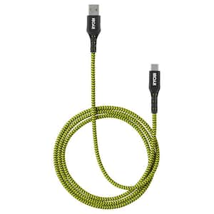 4 ft. Nylon Cable USB-A to USB-C