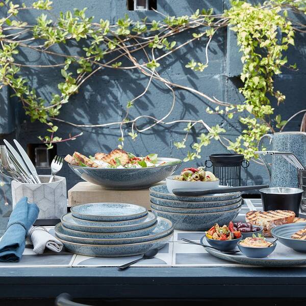 Denby Studio Grey Small Coupe Plate (Set of 4) STG-008G/4 - The