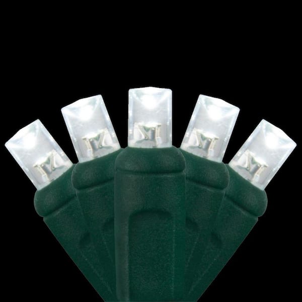 Wintergreen Lighting 24 ft. 70-Light Wide Angle Cool White Mini LED Lights