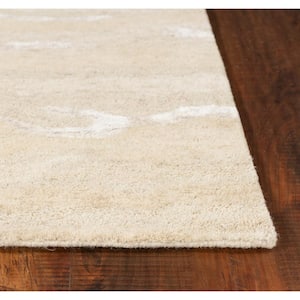 Josephine Ivory 7.5 ft. x 9.5 ft. Rectangle Wool Scatter/Accent Rug