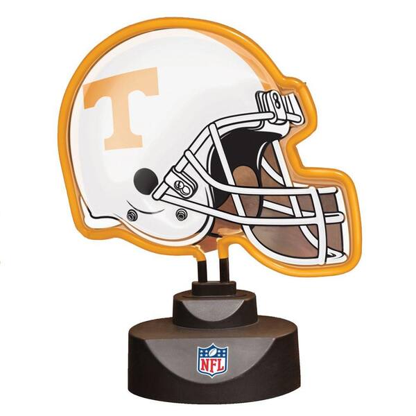 The Memory Company NCAA 8 in. Tennessee Volunteers Neon Helmet Lamp-DISCONTINUED
