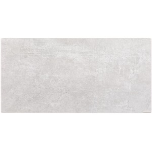 Malaga Pearl 12 in. x 24 in. 9.5mm Matte Porcelain Floor and Wall Tile (8-piece 15.49 sq. ft. / box)