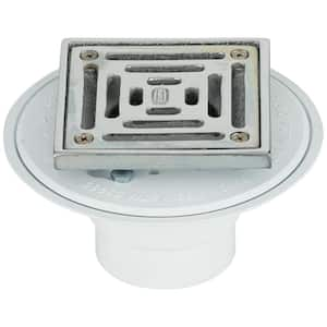 Zurn Chrome-Plated 5-Inch Shower Drain