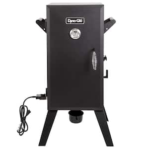 Vertical Analog Electric Smoker in Black