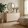 unfinished dresser Modern Dresser, Unfinished – Dollhouse Junction main image 0