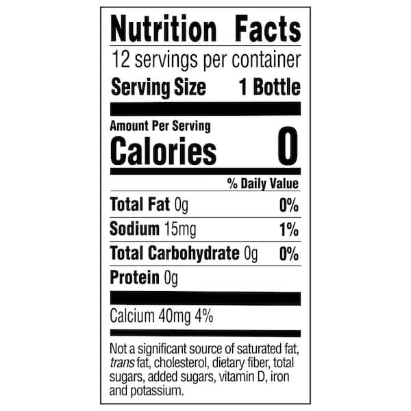 Topo Chico - Mineral Water Glass Bottles, 12 fl. oz., 12 Pack