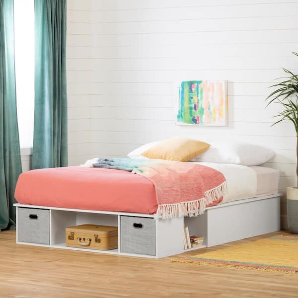 Flexible storage store platform bed