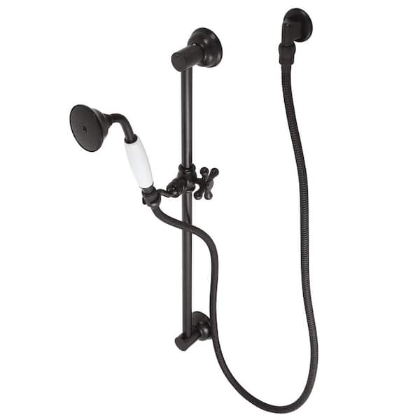 Kingston Brass 24 in. Adjustable Shower Slide Bar with Shower in Oil Rubbed Bronze