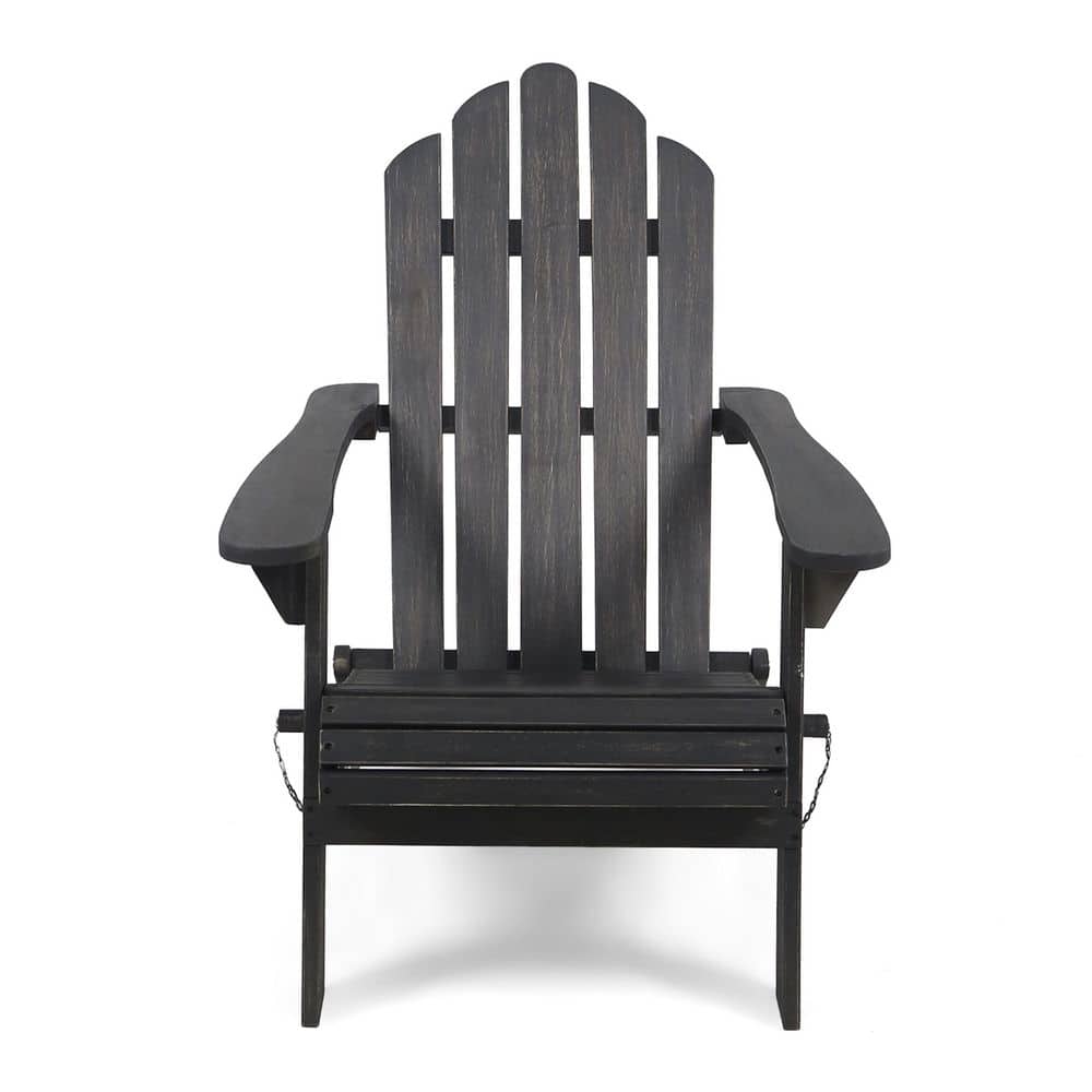 Natural Acacia Wood Folding Adirondack Chair for Patio and Poolside, Weather-Resistant Outdoor Seating price history on PriceWatchPro