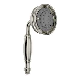 3-Spray Wall Mount Handheld Shower Head 2.0 GPM in Polished Nickel
