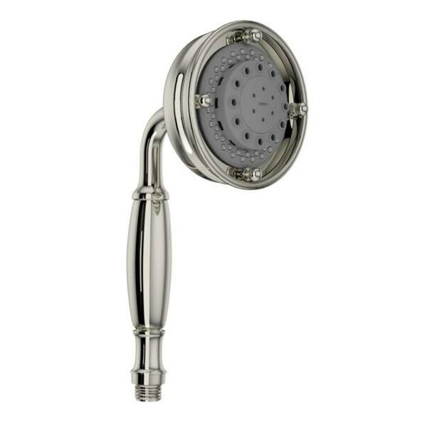 ROHL 3-Spray Wall Mount Handheld Shower Head 2.0 GPM in Polished Nickel