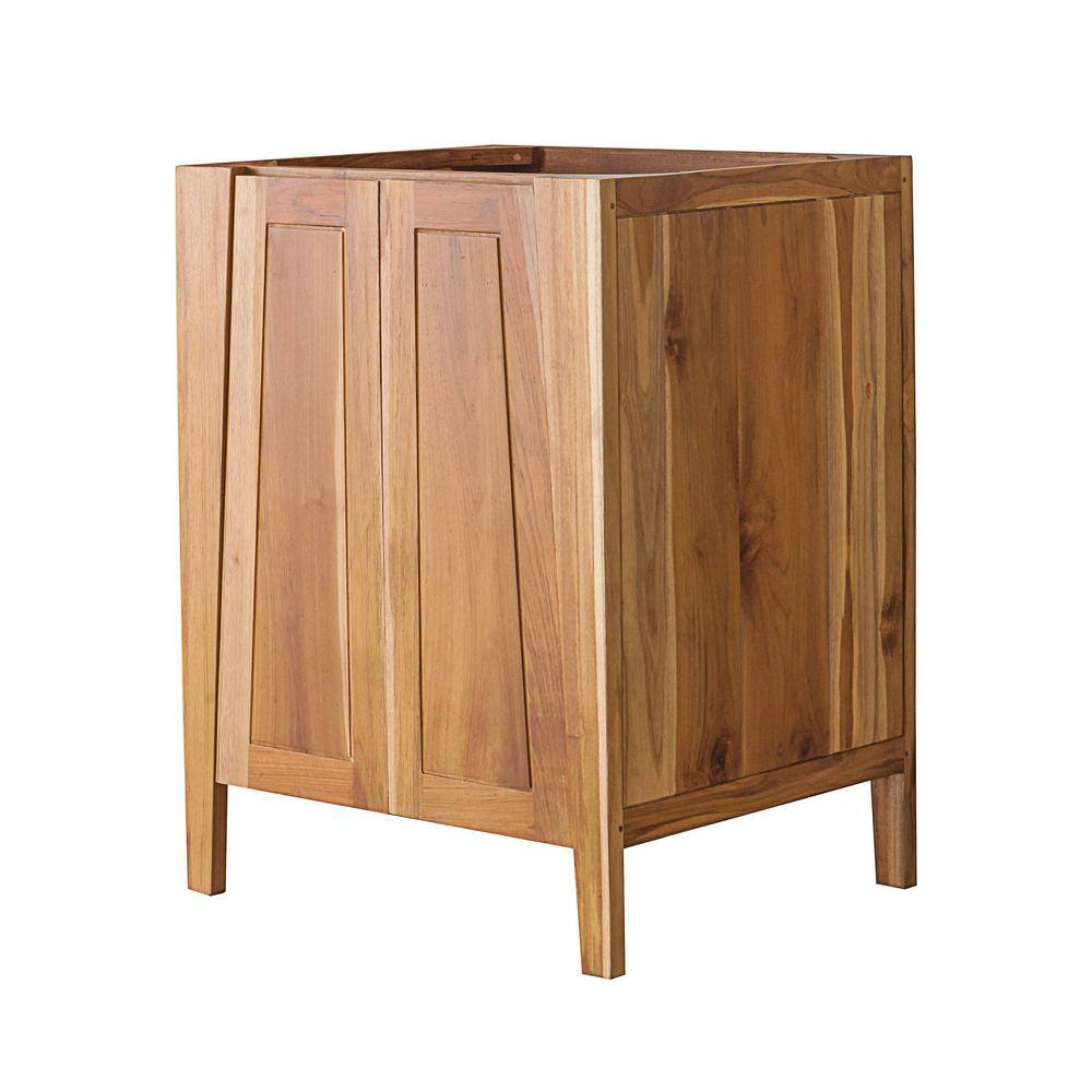 Significado 24" Unfinished Teak Wood Freestanding Vanity