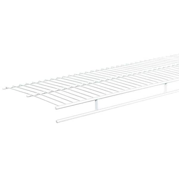 Steel Ventilated Wardrobe Wall Mounted Wire Shelf (12 in. D x 144 in. W x 1.8745 in. H)