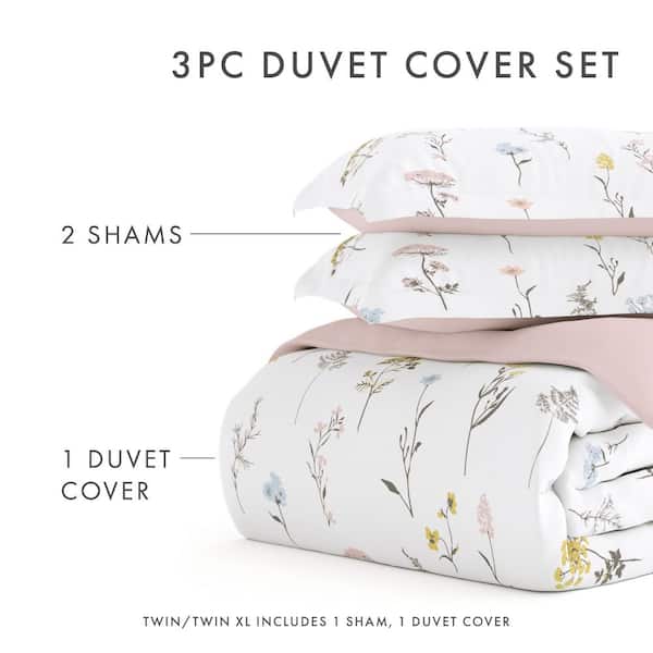 Becky Cameron Premium Ultra Soft Pink Wild Flower Pattern