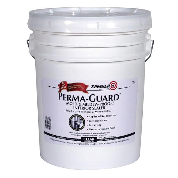 Zinsser Perma-Guard 5 gal. Clear Acrylic Mold & Mildew-Proof Interior Sealer