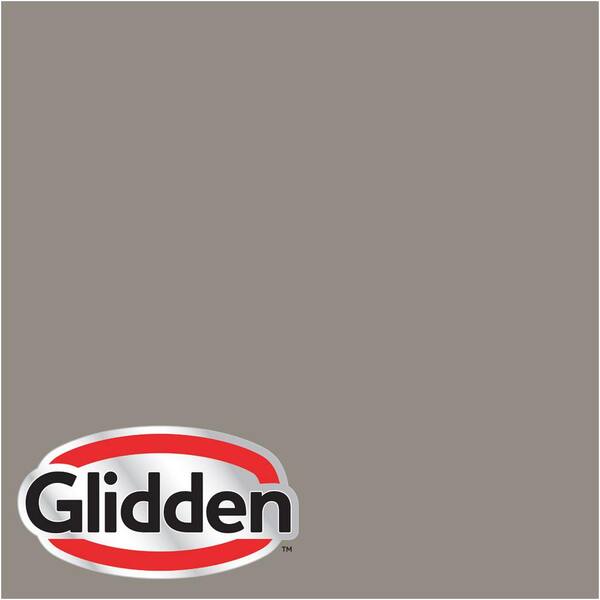 Glidden Premium 5-gal. #HDGWN52U Castle Wall Grey Semi-Gloss Latex Exterior Paint