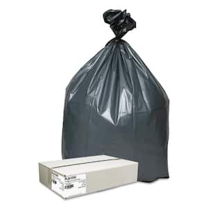 33 Gal. Gray Trash Bags, 1.35 mil, 33 in. x 40 in., 5 Rolls of 10 Bags, 50/Carton