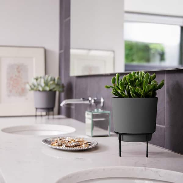 Flatform Charcoal Modern Indoor/Outdoor Planters