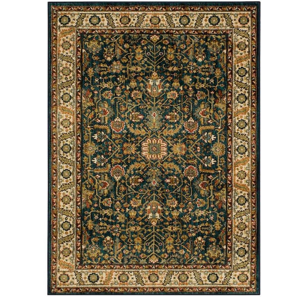 Home Decorators Collection Mariah Sapphire 8 ft. x 10 ft. Area Rug