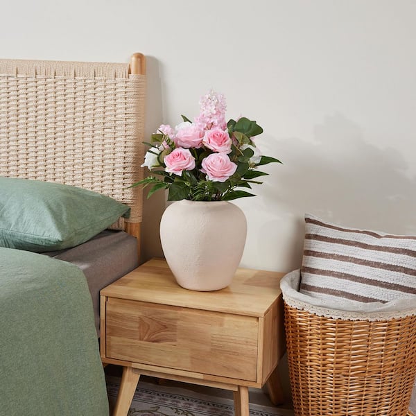 寝具4点セット油絵調薔薇フラワー ダブルサイズ200×230cm 新品未使用✨油絵調薔薇フラワー ダブルサイズ寝具4点セット 200×230cm