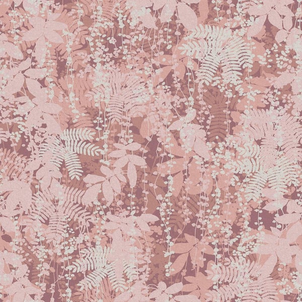 PROPLUS Clarissa Hulse Canopy Antique Rose Wallpaper